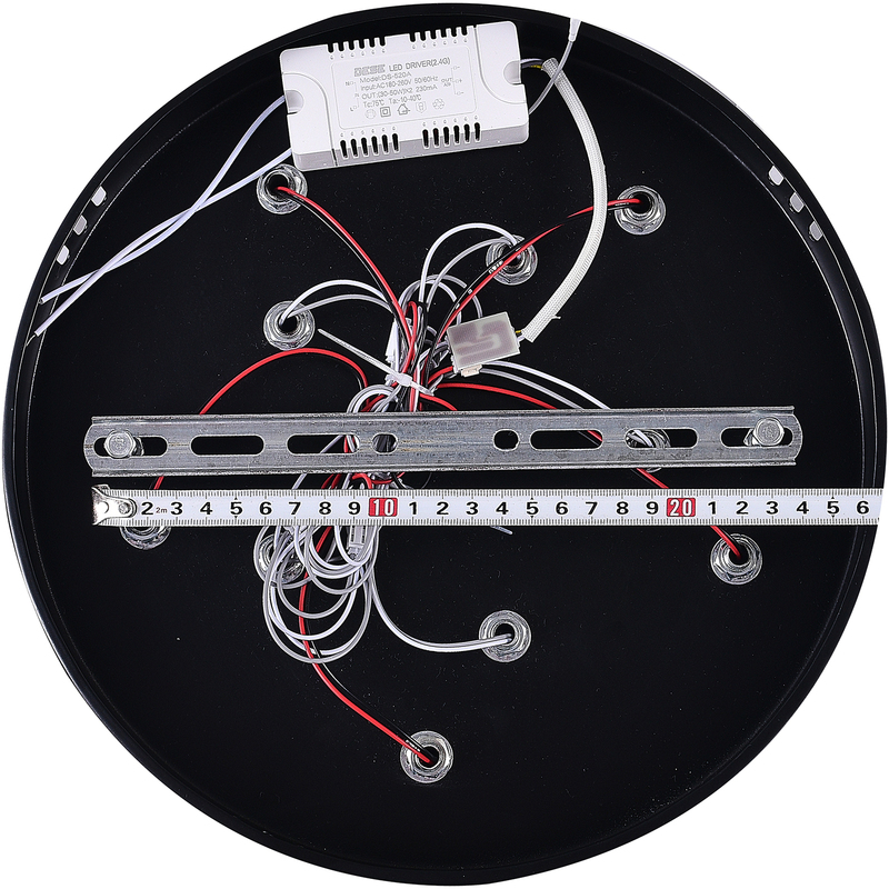 потолочная люстра natali kovaltseva innovation style 83002 black
