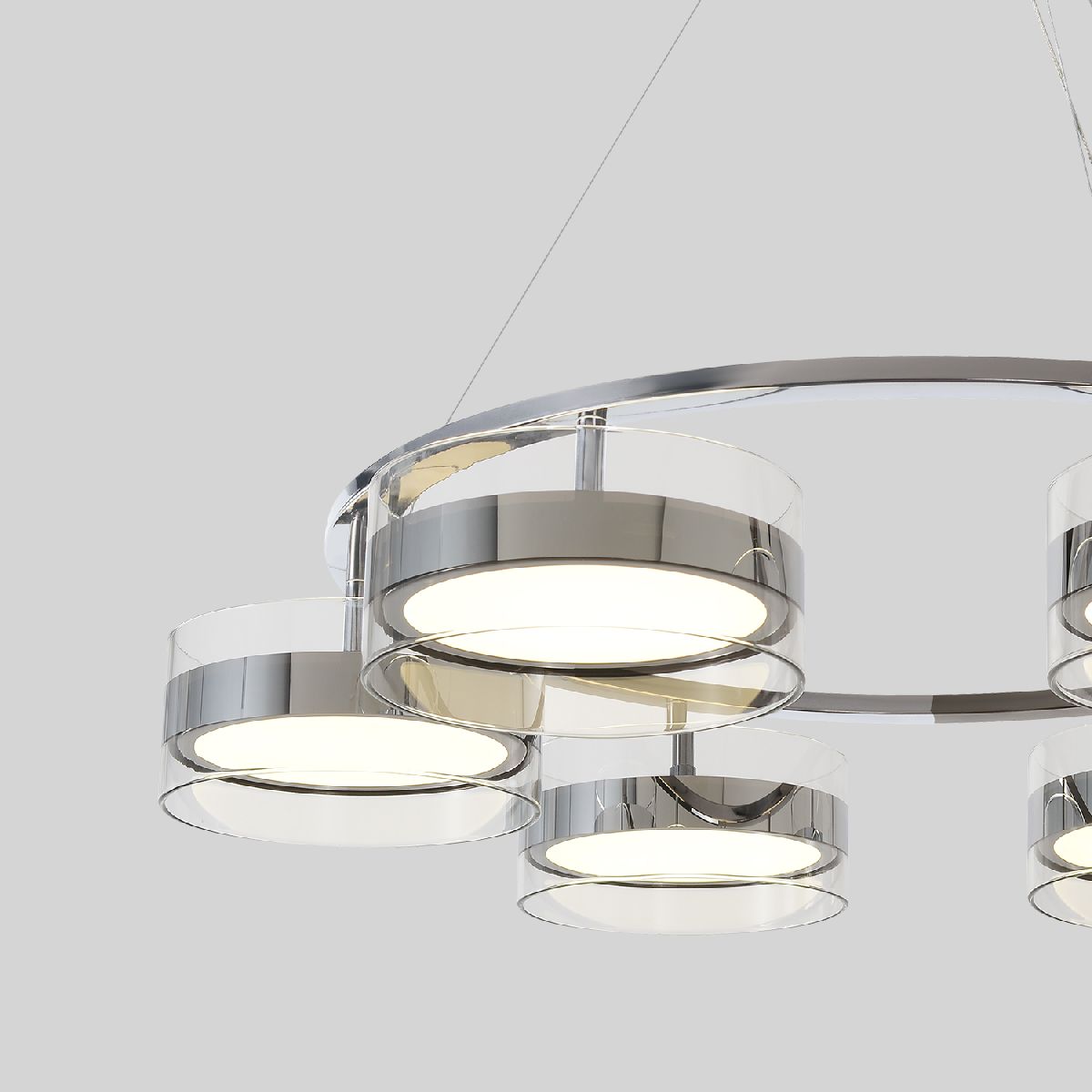 подвесная люстра crystal lux myself sp60w led