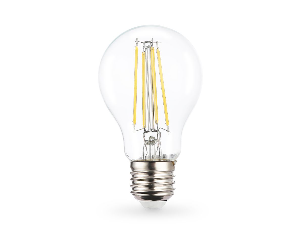 филаментная светодиодная лампа ambrella light bulbing e27 15w 4000k 601514