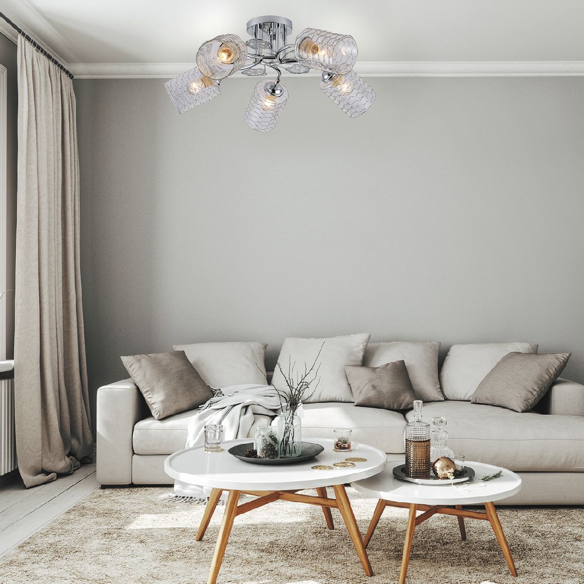потолочная люстра escada weigela 1113/5pl