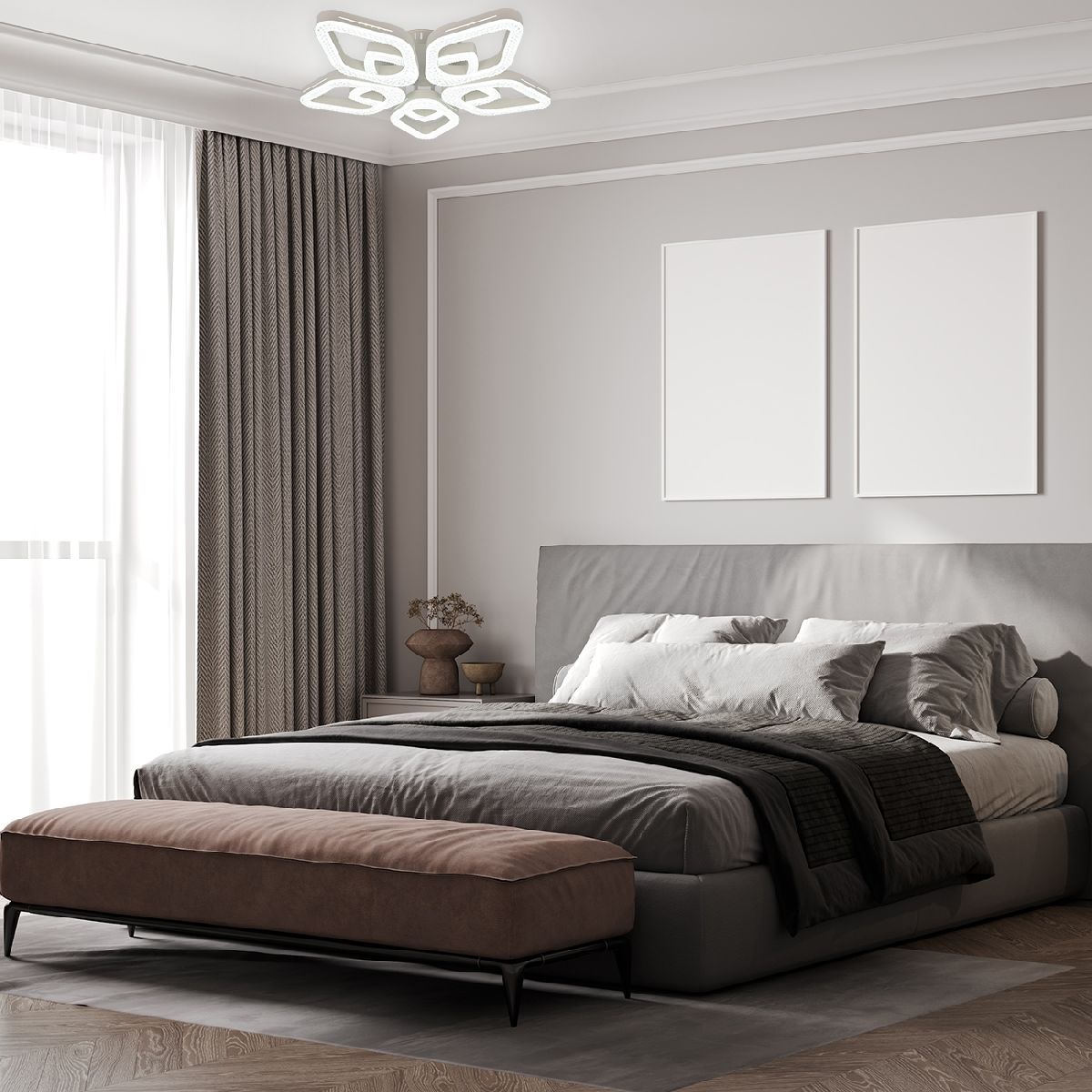 потолочная люстра escada sedna 10280/5led