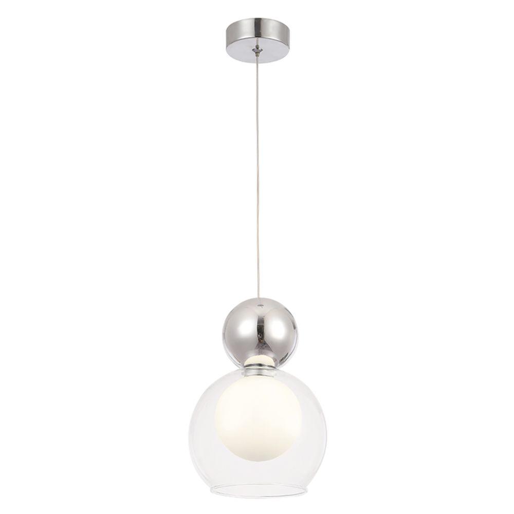 подвесной светильник crystal lux murcia sp1.2 chrome