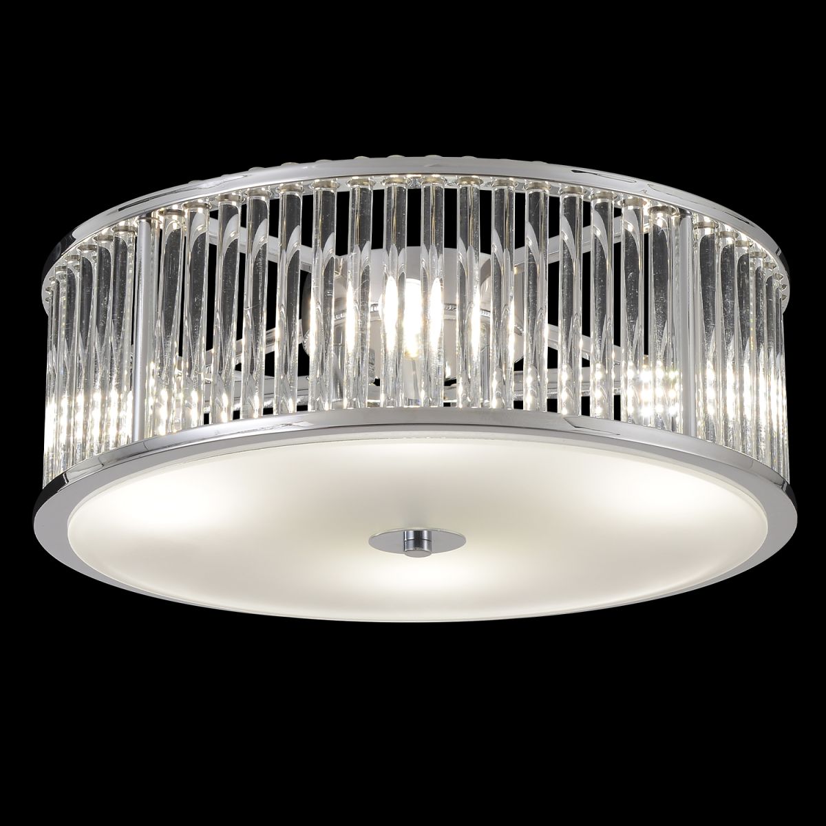 потолочный светильник crystal lux avenue pl4 chrome