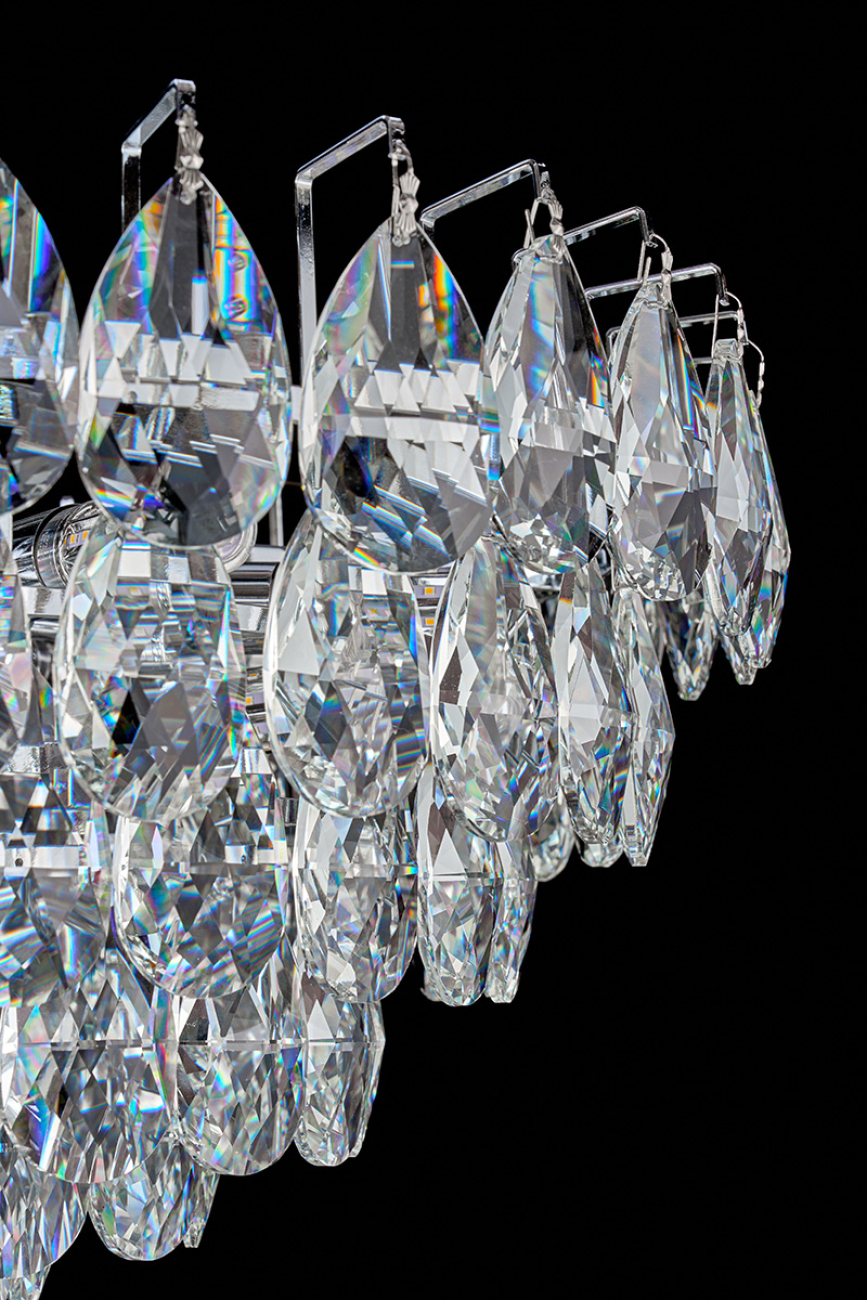 подвесная люстра melanie le6880/600 ch