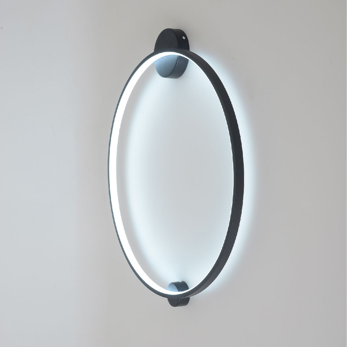 настенный светильник crystal lux real ap26w led black