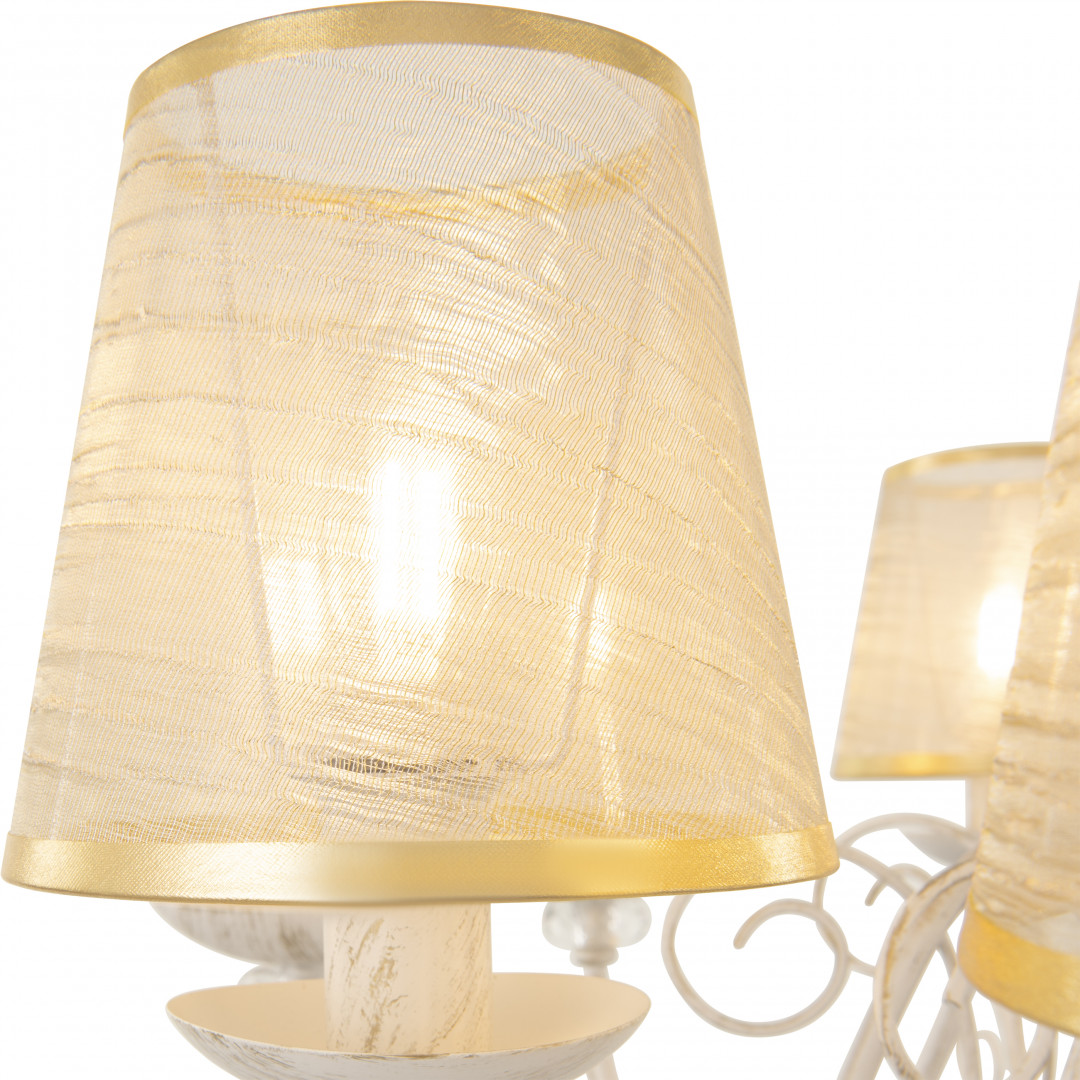 подвесная люстра arte milano 347620/5 wt+g