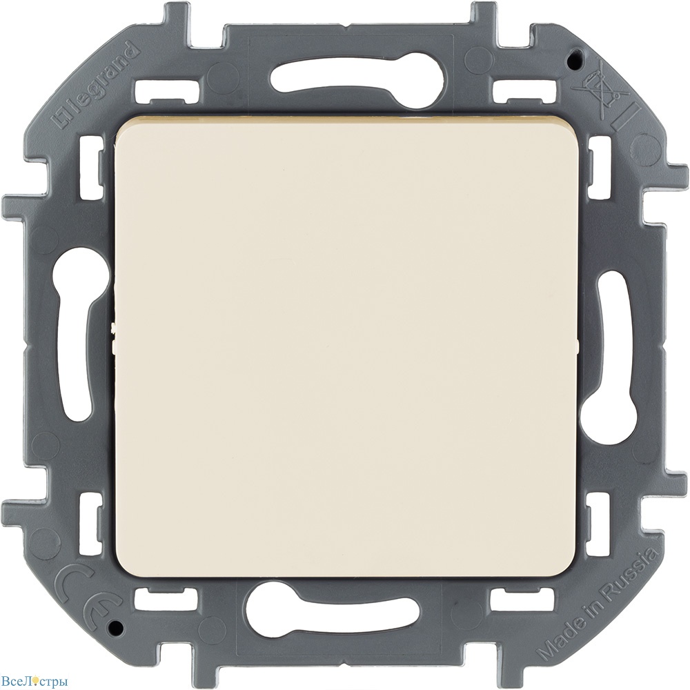 переключатель одноклавишный legrand inspiria 673651