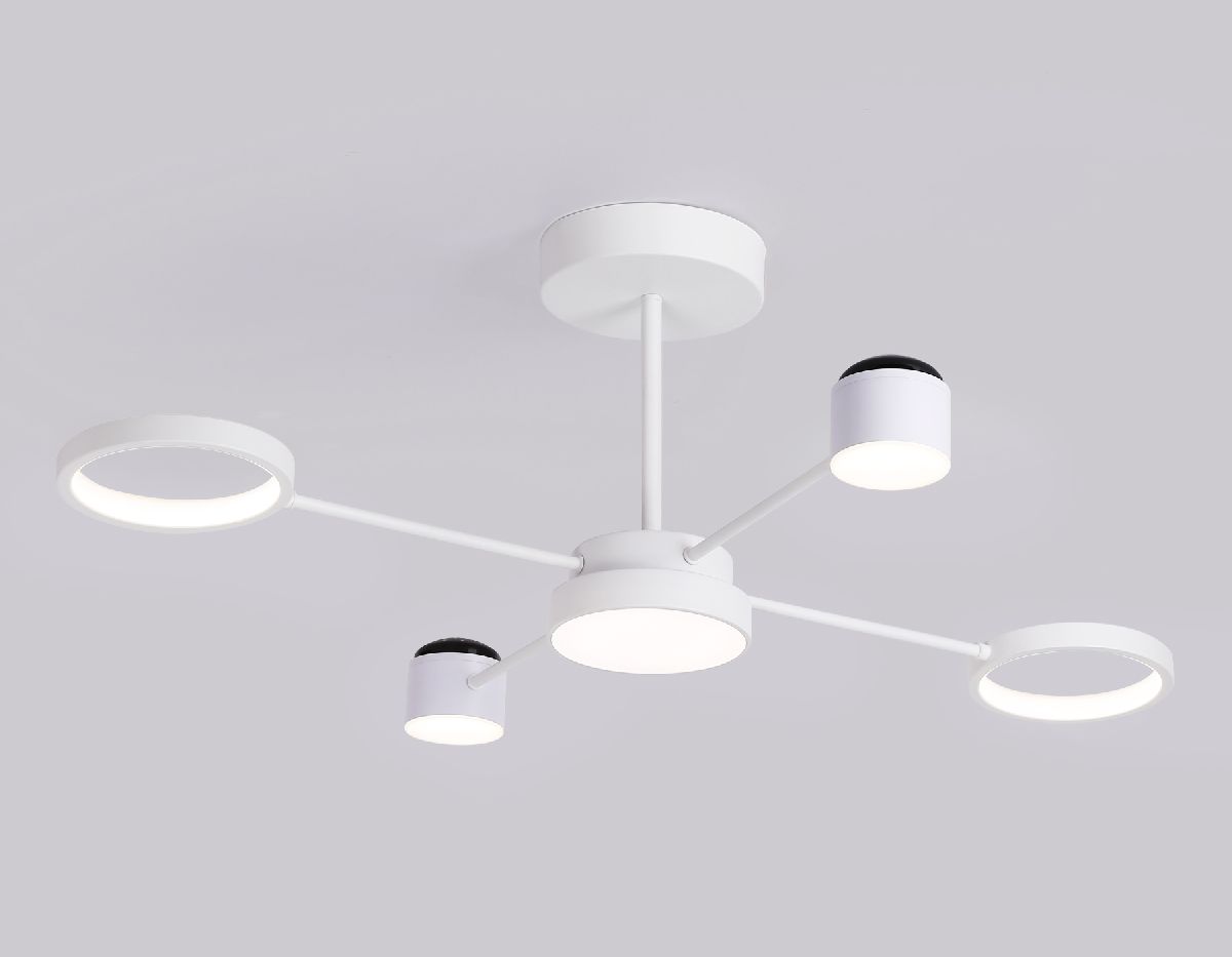 люстра на штанге ambrella light linetech fl51631