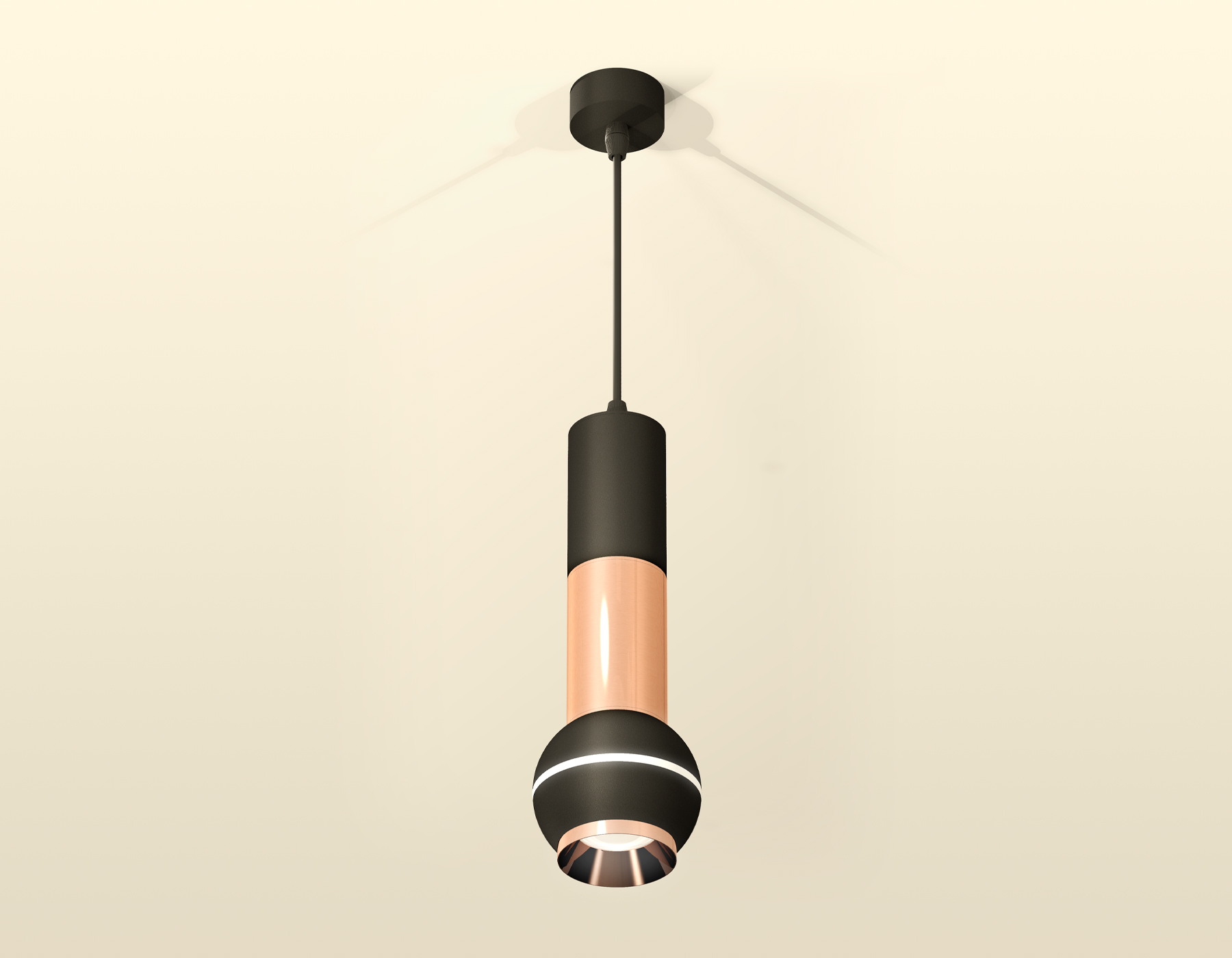 подвесной светильник ambrella light techno spot xp11020040 (a2302, c6323, a2063x2, c6326, c1102, n7035)