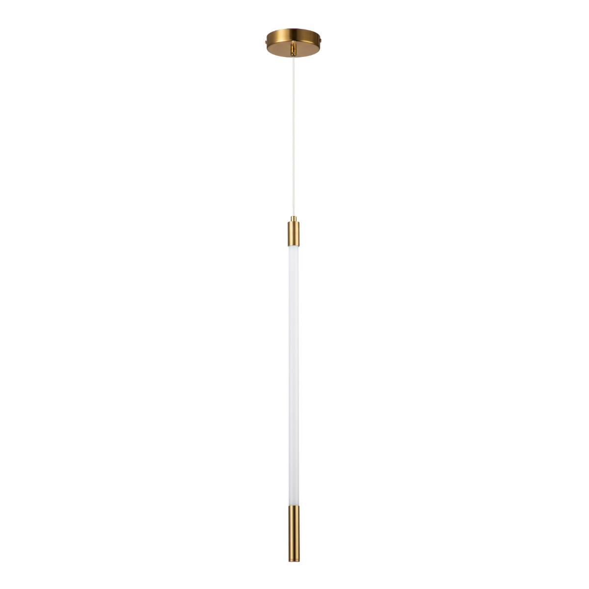 подвесной светодиодный светильник indigo filato 14008/1p brassl v000051l