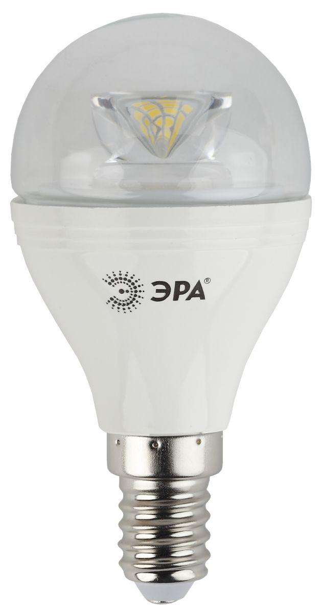 светодиодная лампа эра led p45-7w-827-e14-clear б0017241