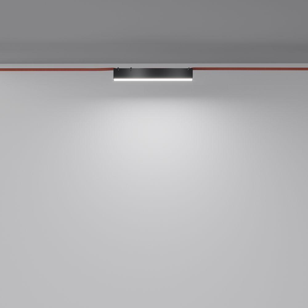 подвесной светодиодный светильник maytoni technical pendant system parity basis tr129b-12w4k-b