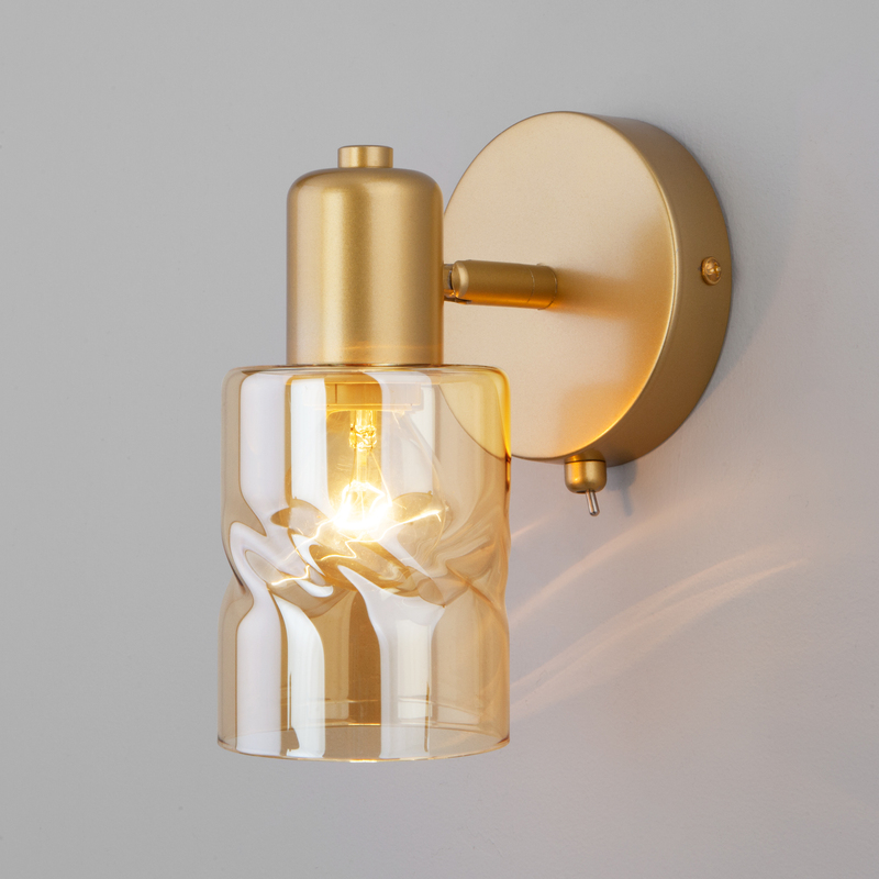 настенный светильник eurosvet ansa 20120/1 перламутровое золото