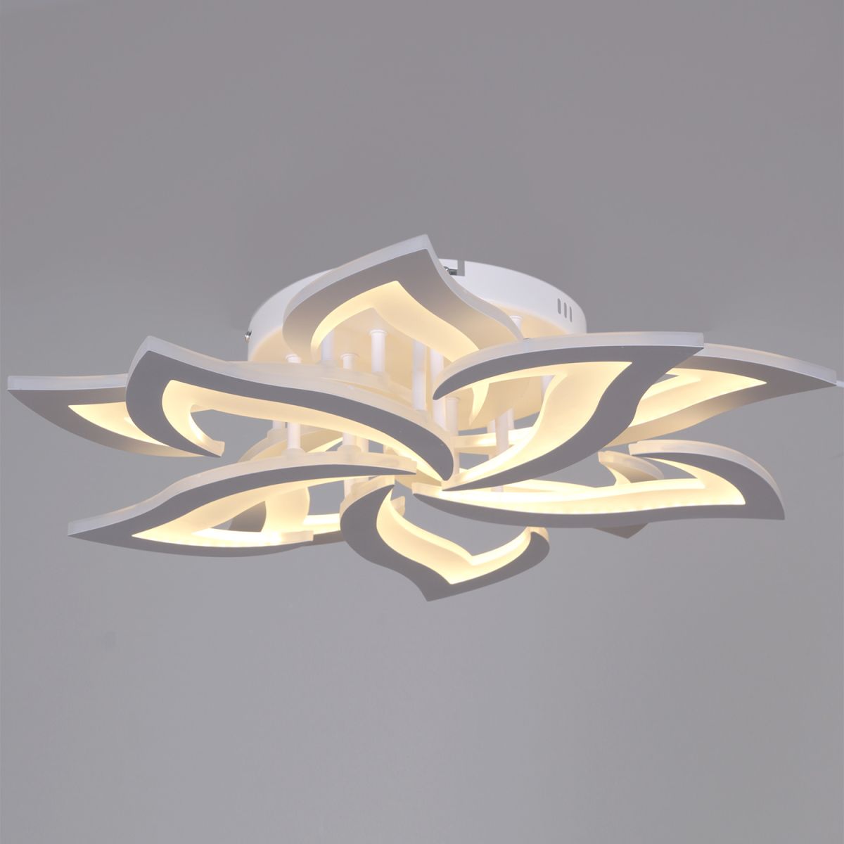 потолочная люстра reluce 20150-0.3-5+5 wh