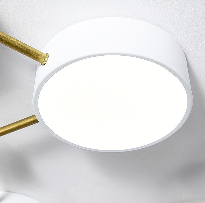 потолочная люстра lightera tizzo le239pl-3wg