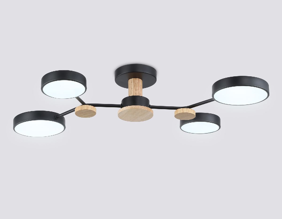 люстра на штанге ambrella light linetech comfort fl4860