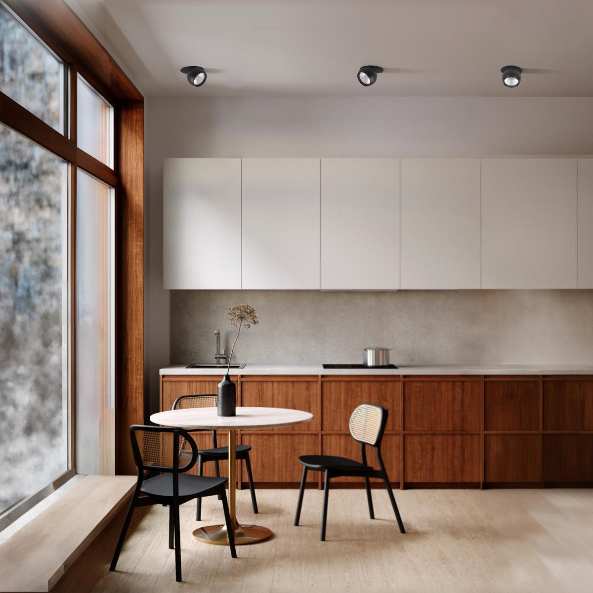 встраиваемый светильник loft it dot 10332 black