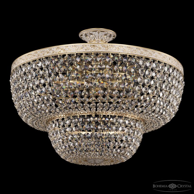 потолочная люстра bohemia ivele crystal al19101/55ol agw