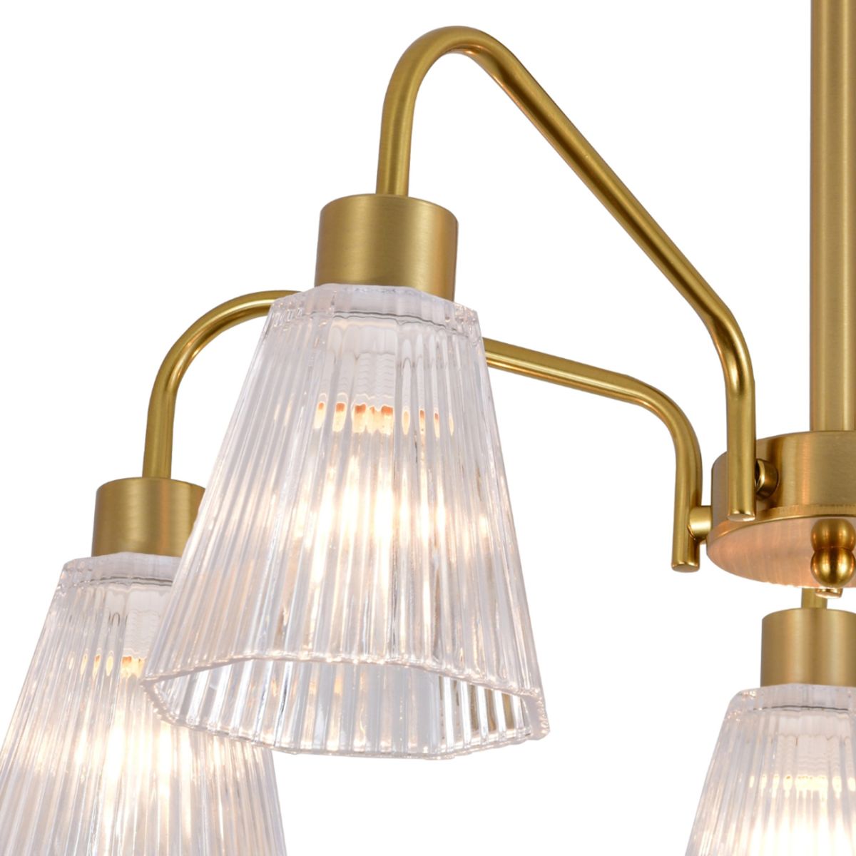 люстра на штанге escada berzelia 150001/5r copper es0000028