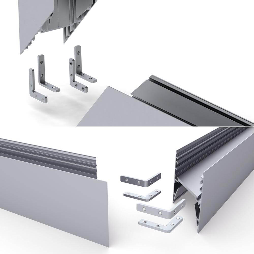 соединитель arlight alu-90hor горизонтальный 024194