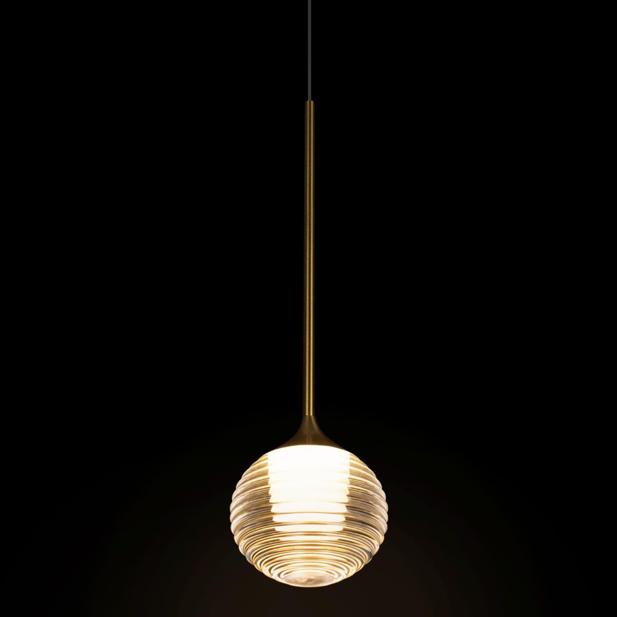 подвесной светодиодный светильник loft it algorithm 10251 gold