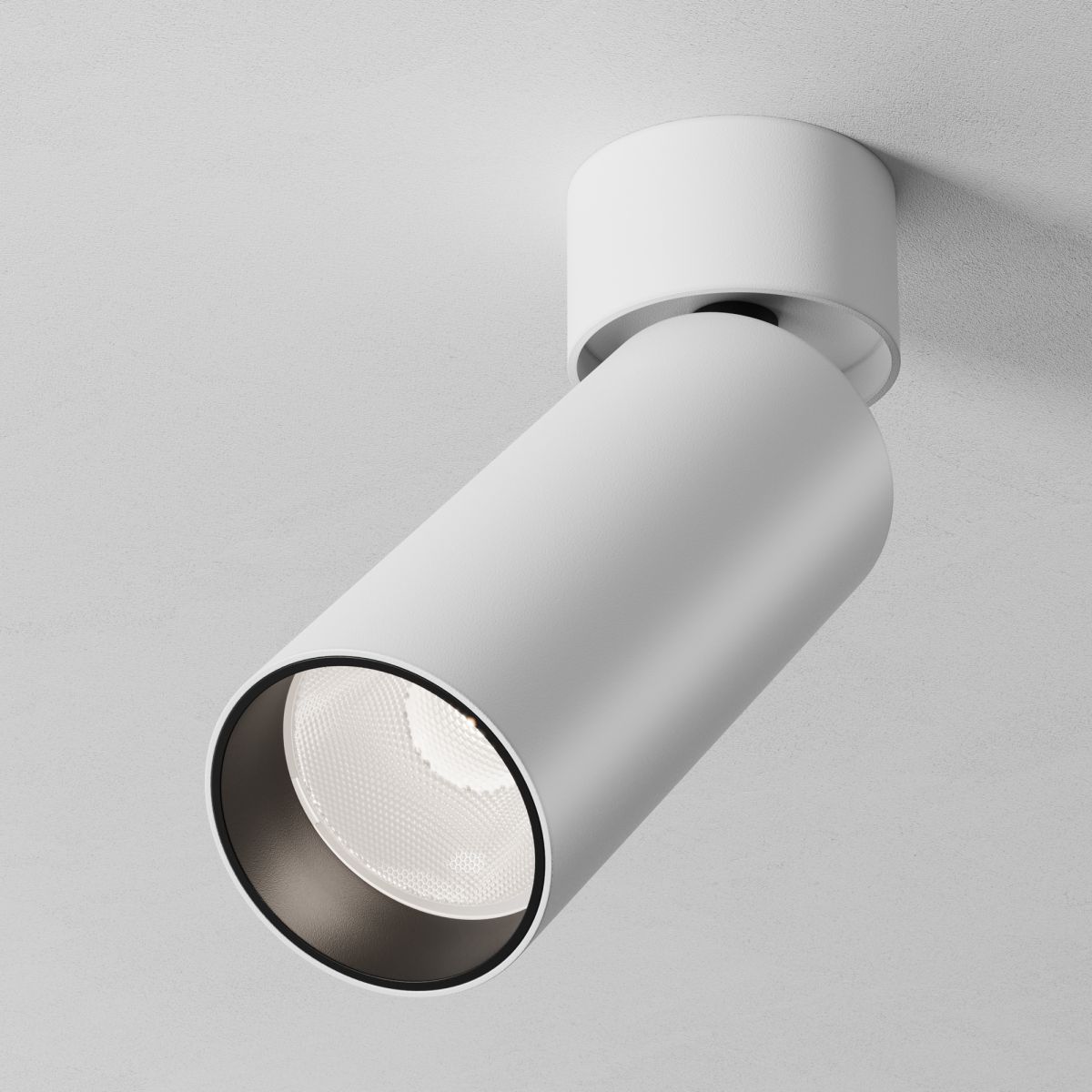 спот maytoni technical focus led c055cl-l12w4k-ss-w