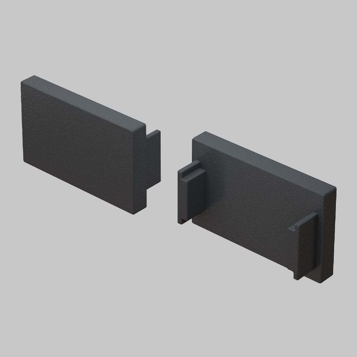 заглушка для встраиваемого шинопровода (2 шт.) maytoni basity tra172ec-12b