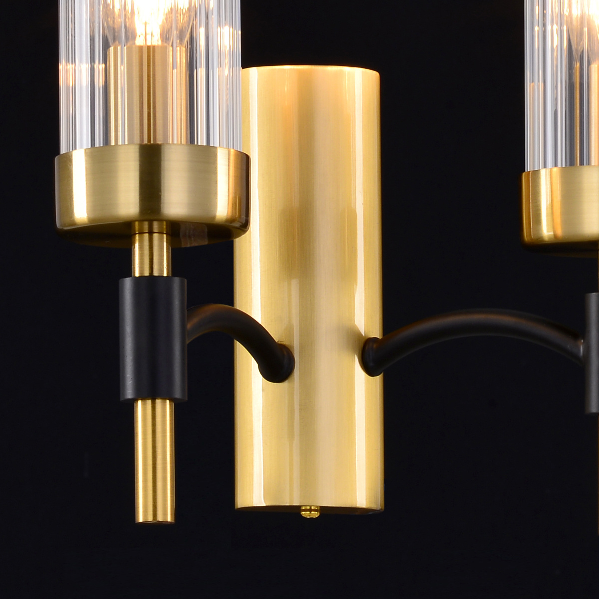 бра illumico il5177-2wls-29 brass tubo