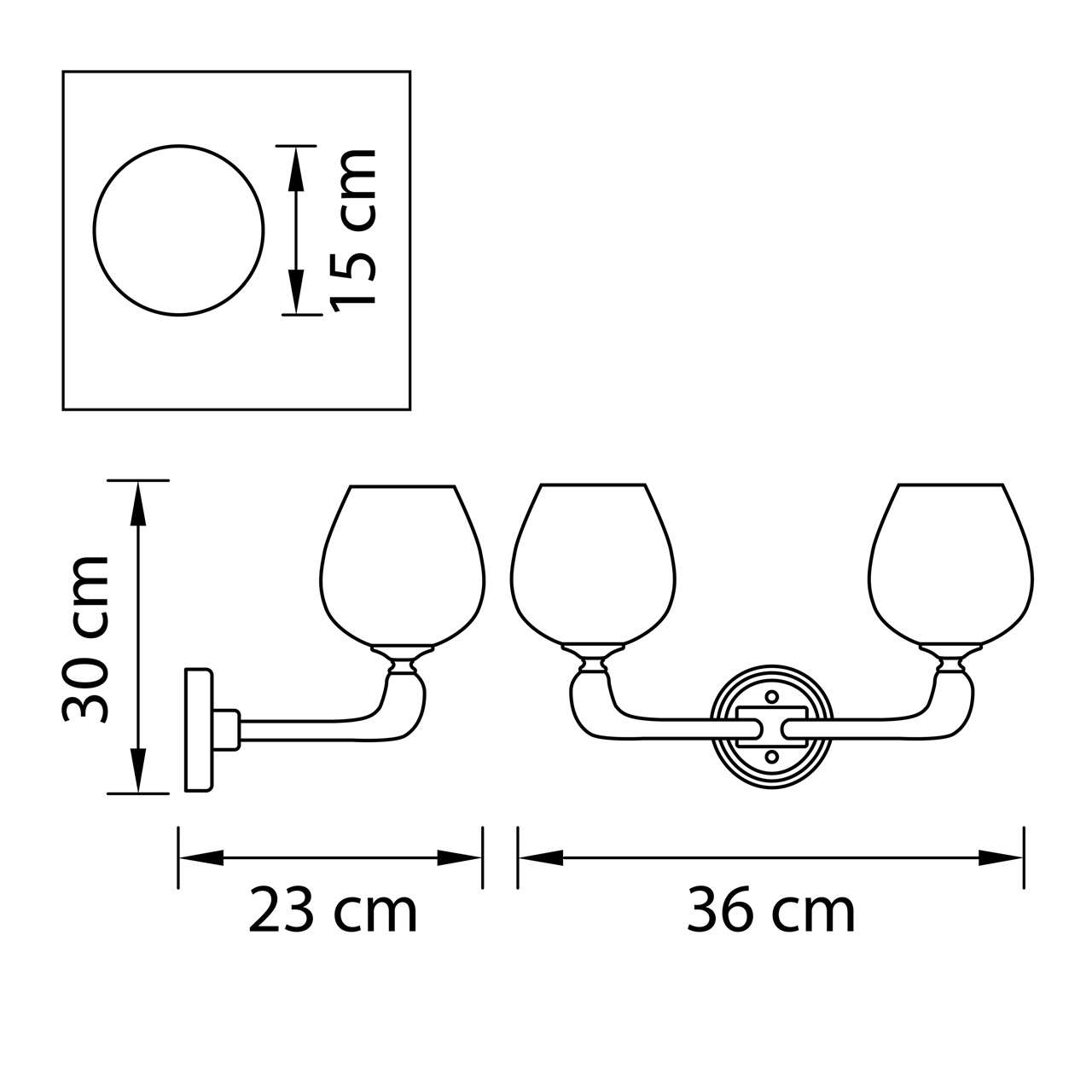 бра osgona delta 706622