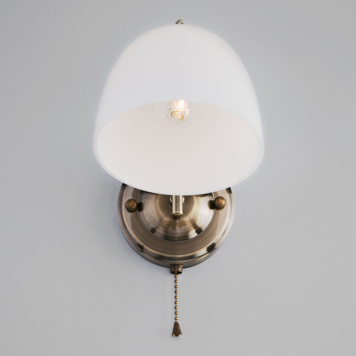 бра eurosvet стефани 30107/1 античная бронза