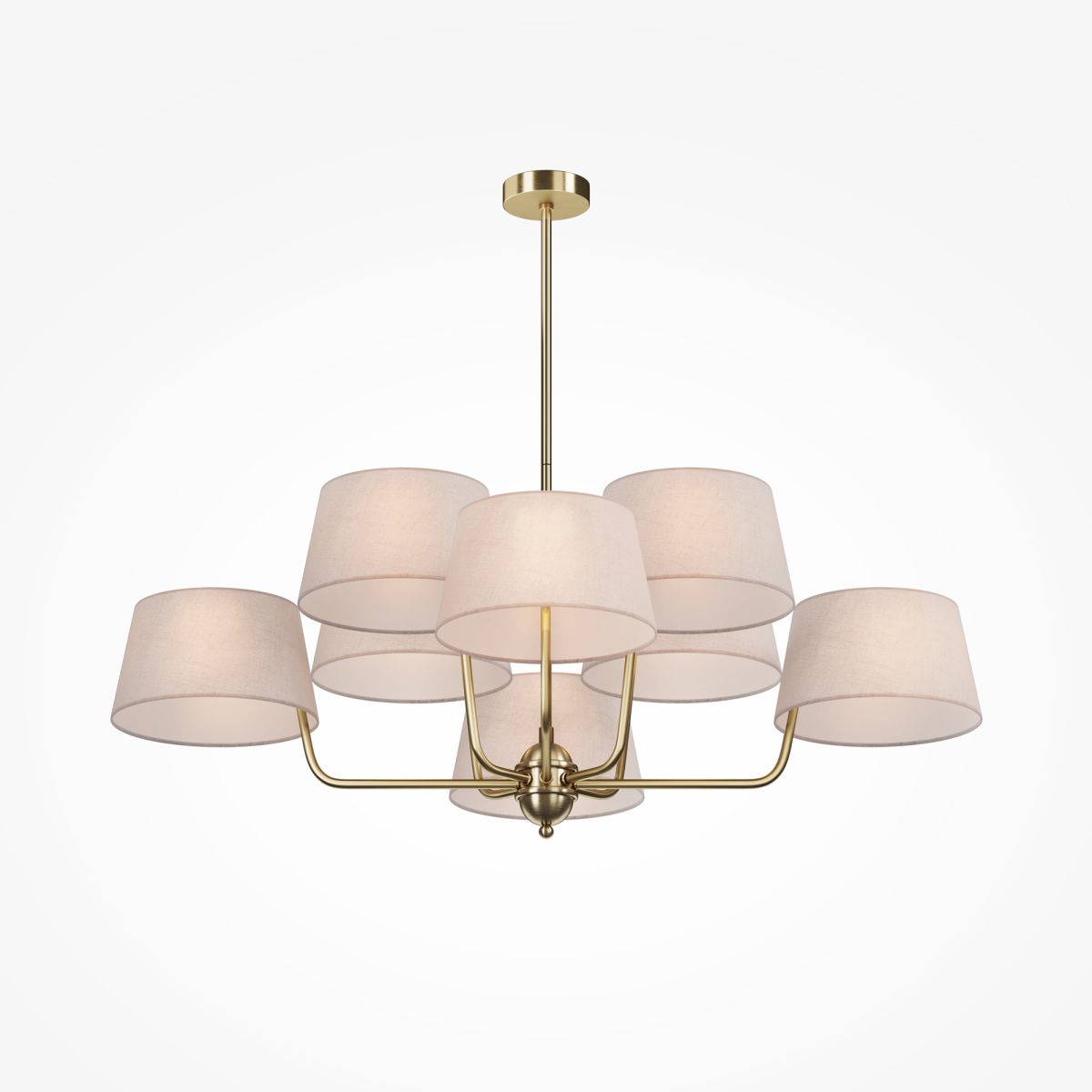 люстра на штанге maytoni modesto mod360pl-08bs