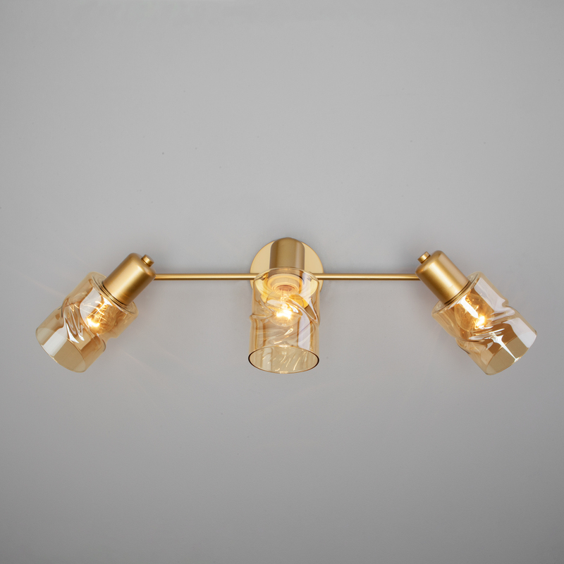 настенный светильник eurosvet ansa 20120/3 перламутровое золото