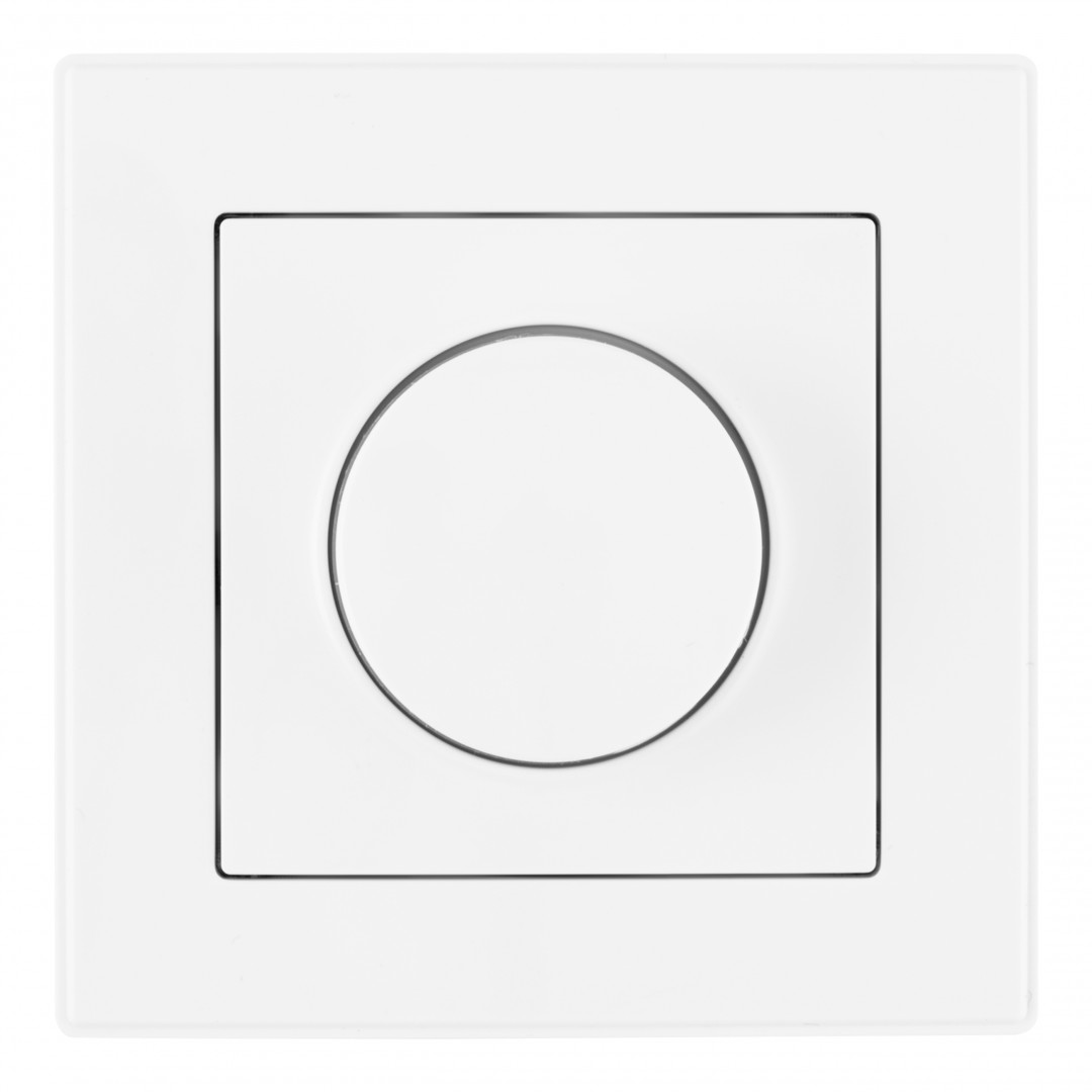 диммер с рамкой arte milano set06-1-48-1 white