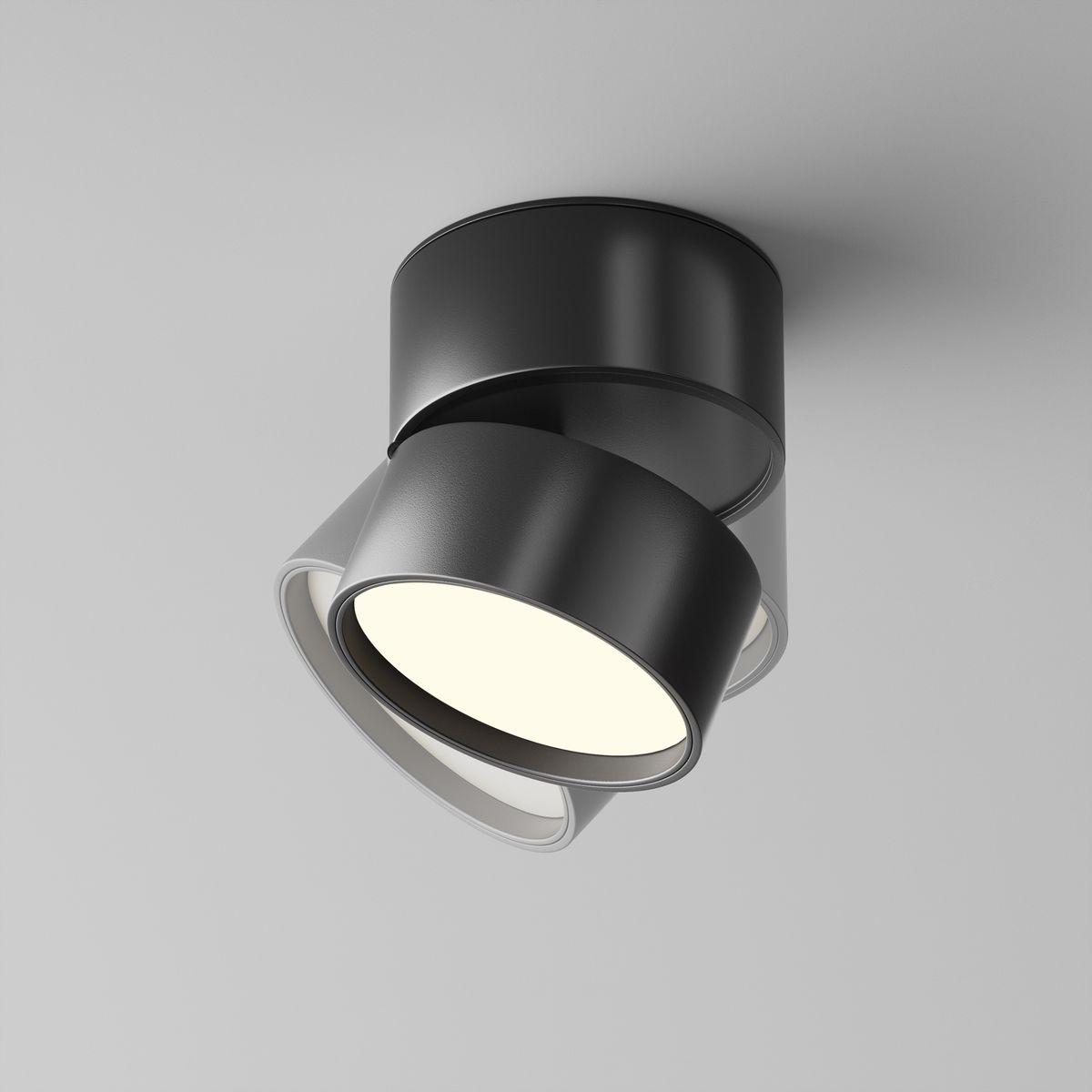 светодиодный спот maytoni onda c024cl-12w4k-b-1