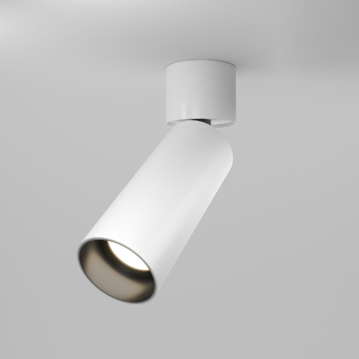 спот maytoni technical focus led c055cl-l12w3k-w-d-w