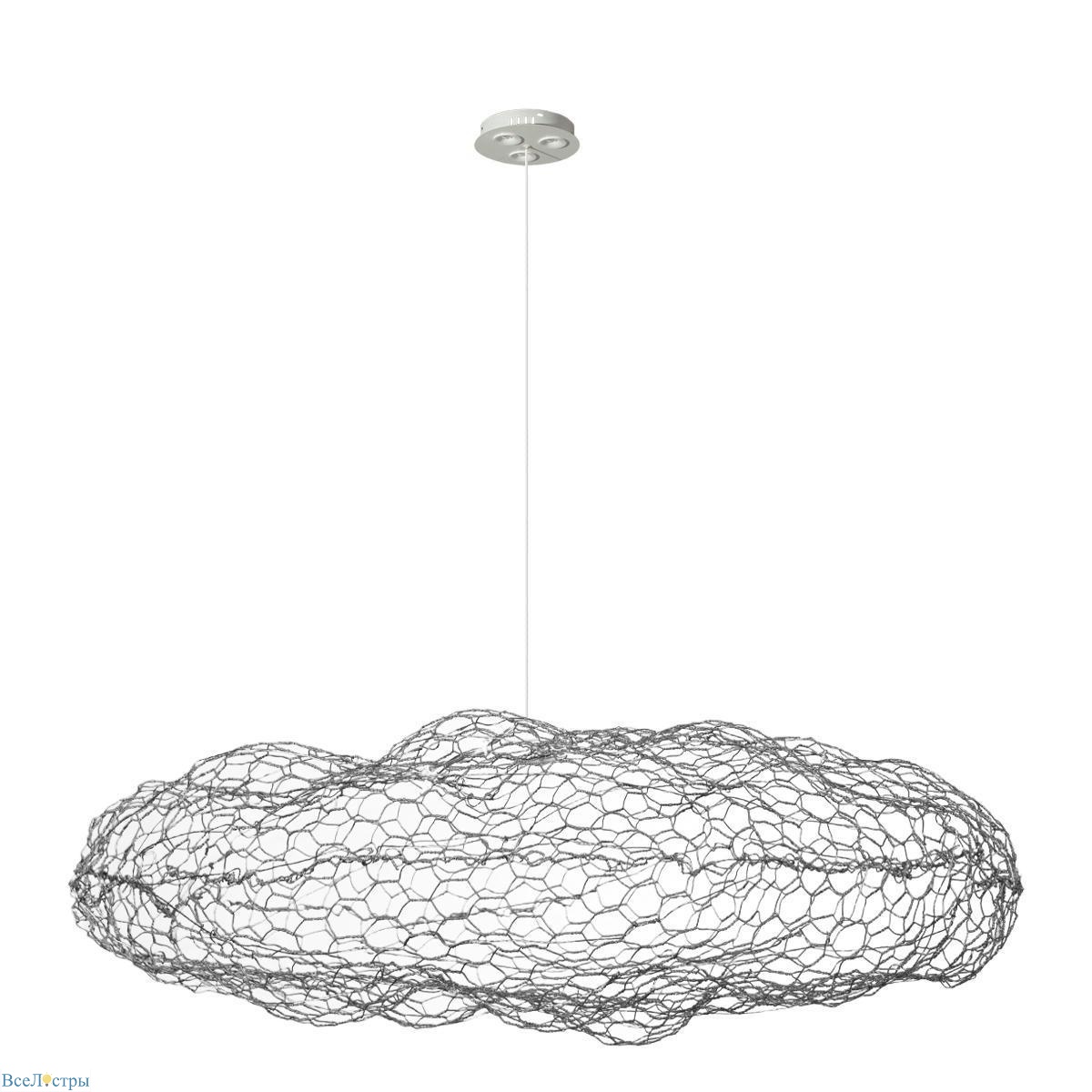 подвесной светодиодный светильник loft it cloud 10100/700 silver