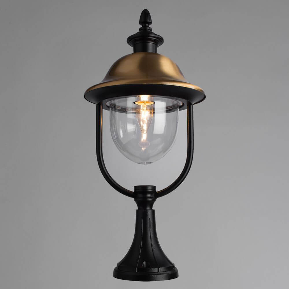 уличный светильник arte lamp barcelona a1484fn-1bk