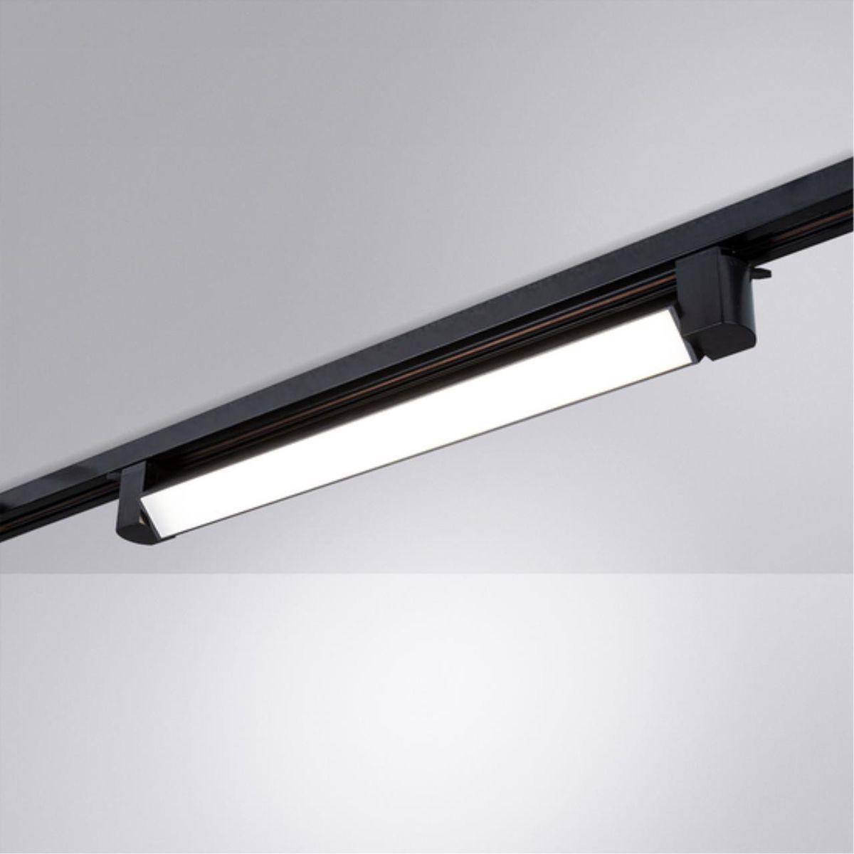 трековый светодиодный светильник arte lamp lineetta a4574pl-1bk