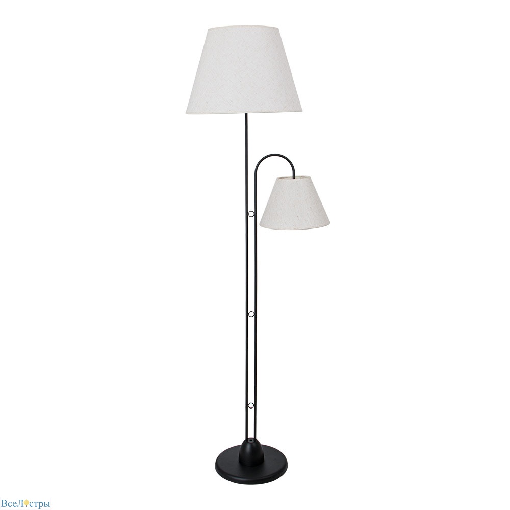 торшер arte lamp alea a5068pn-2bk