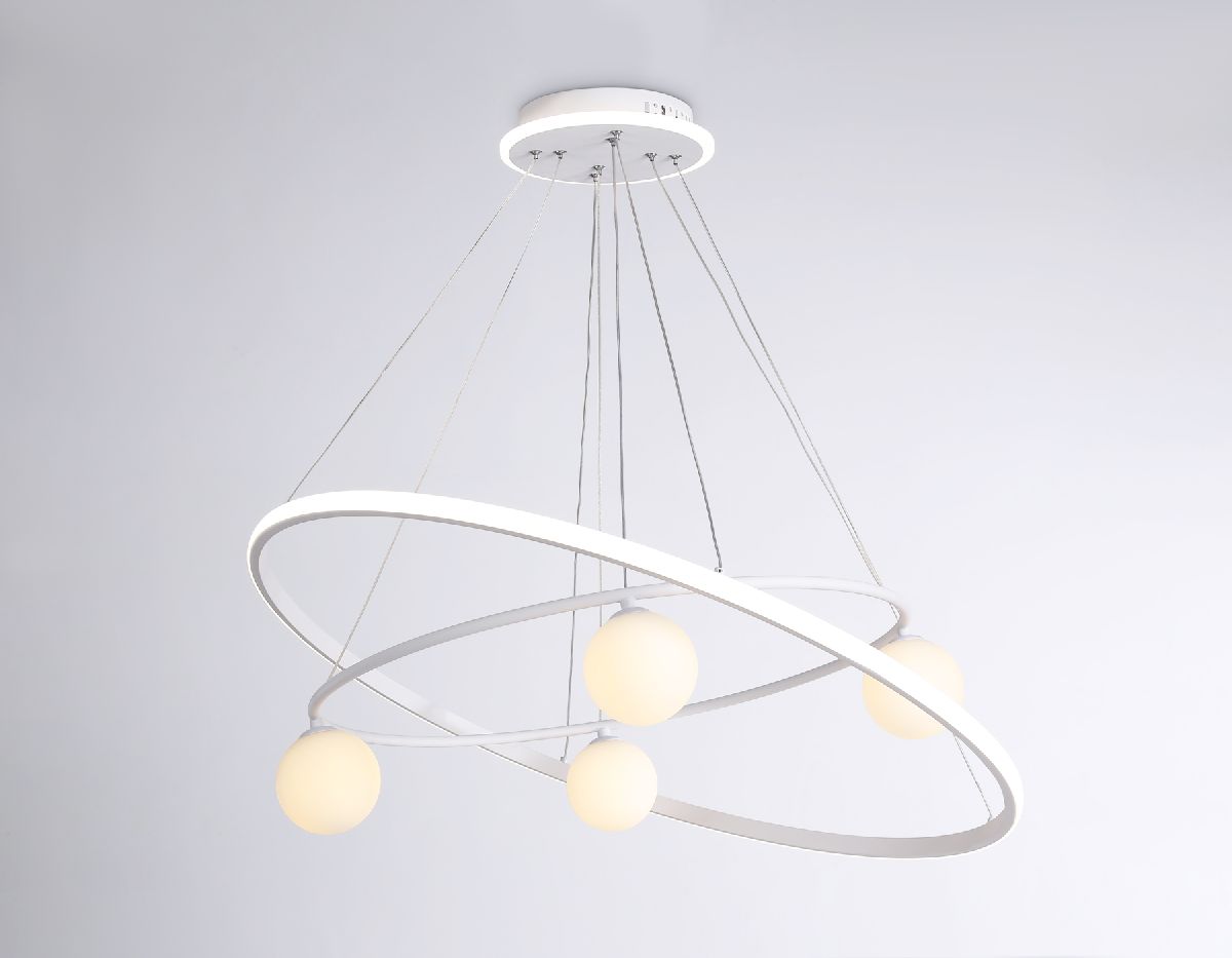 подвесная люстра ambrella light linetech fl66326