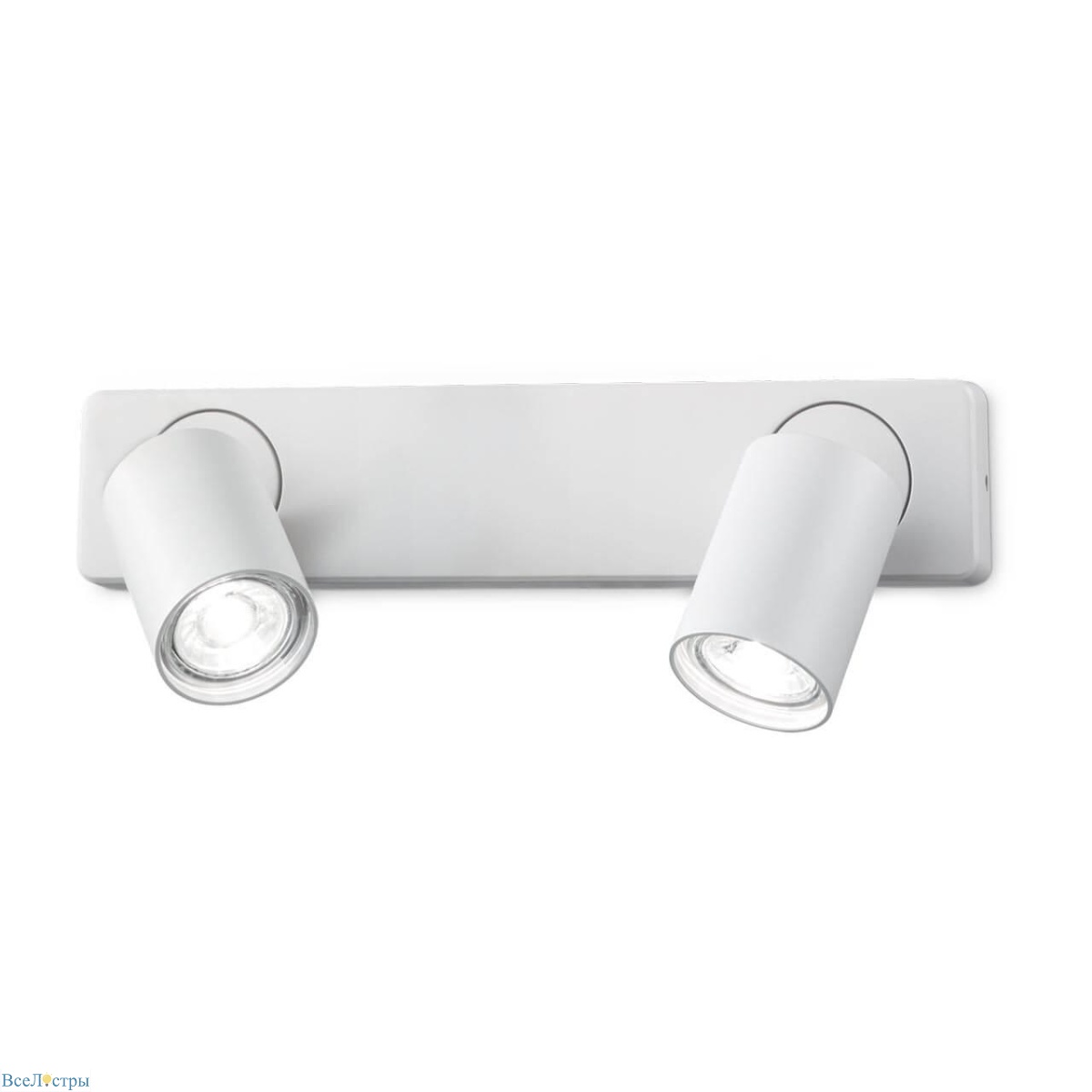 спот ideal lux rudy ap2 bianco 229041
