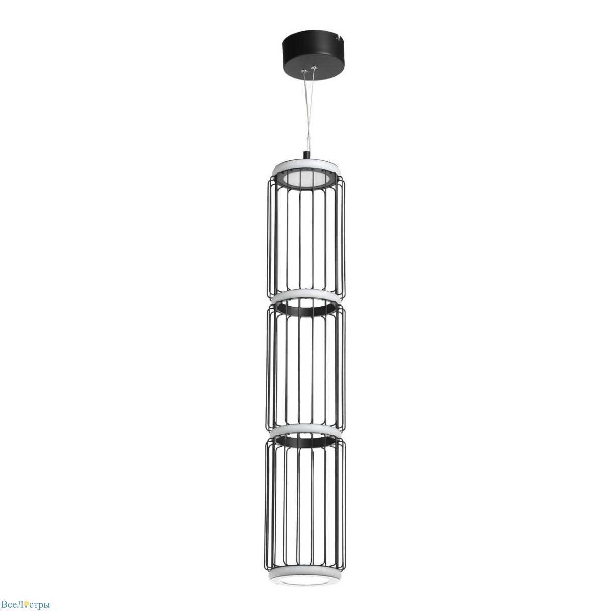 подвесной светодиодный светильник de markt айсфельд 3 655010901