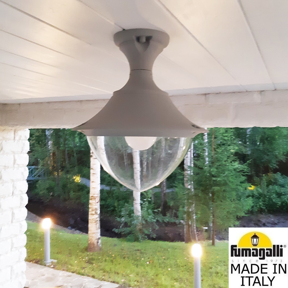 уличный потолочный светильник fumagalli vivi v50.115.000.lxh27