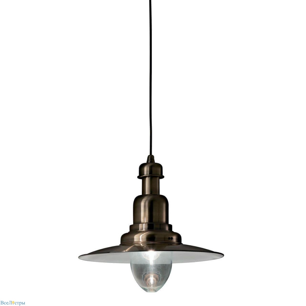подвесной светильник ideal lux fiordi sp1 brunito