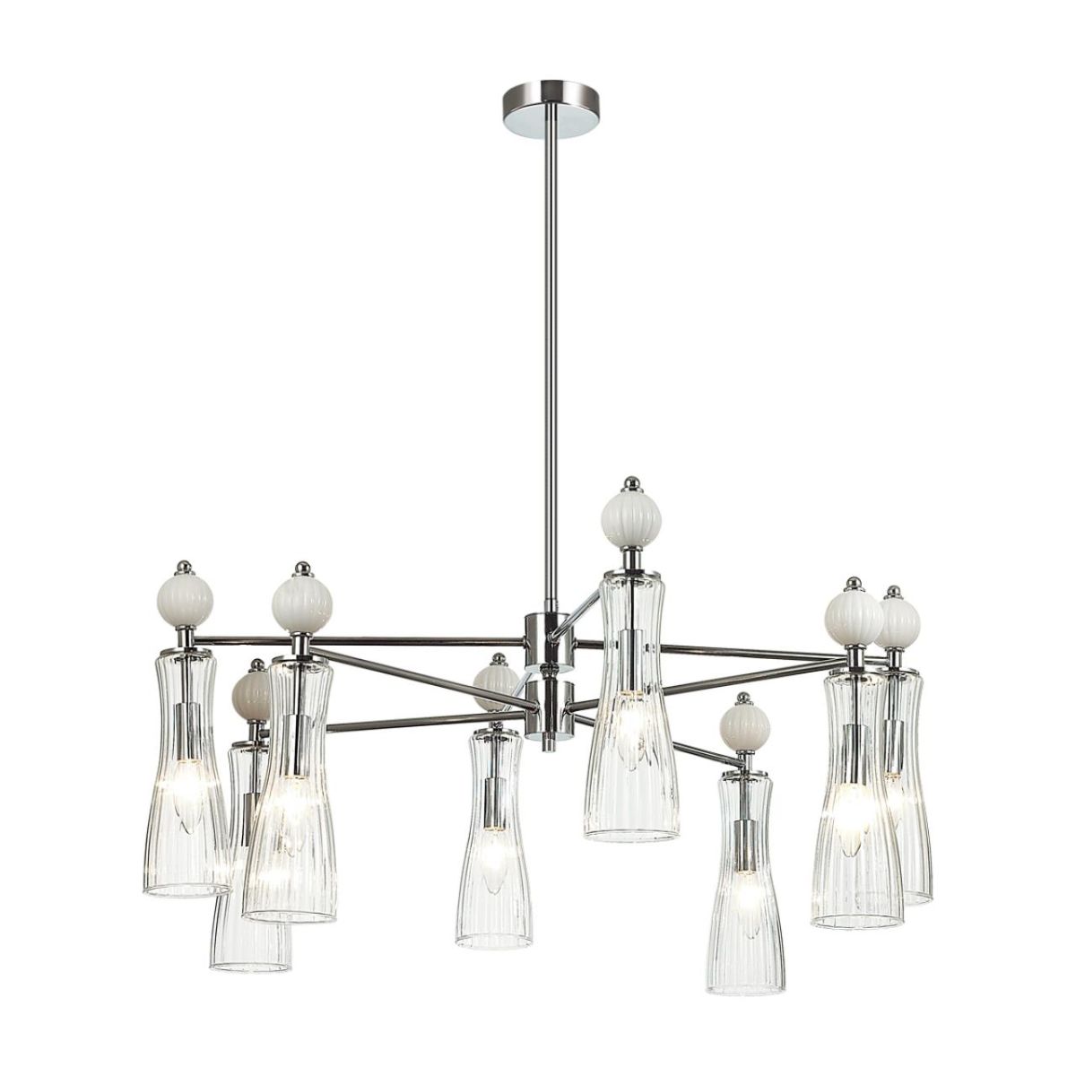 люстра на штанге lumion neoclassi emily 8268/8