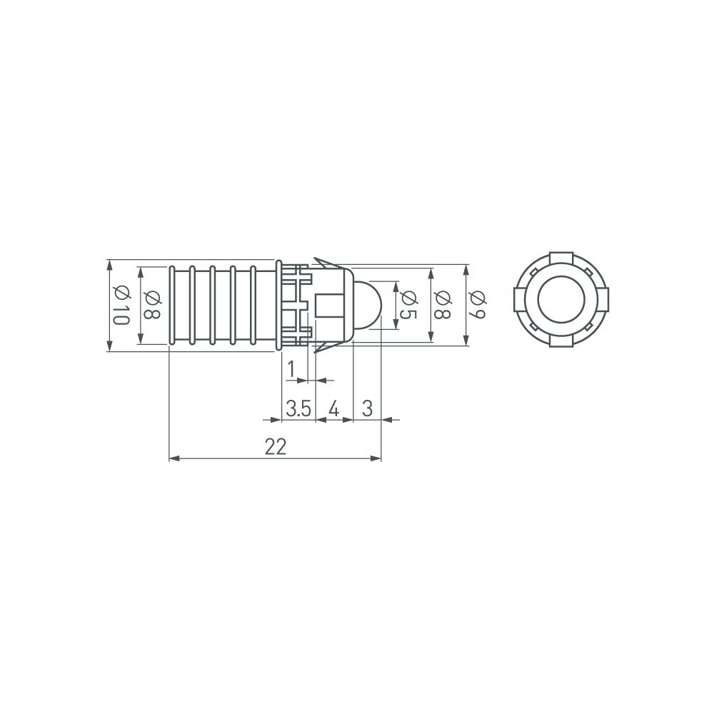 модуль герметичный arlight arl-d9 12v yellow 025877