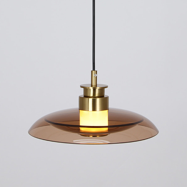 подвесной светильник delight collection 8665p/l gold/amber