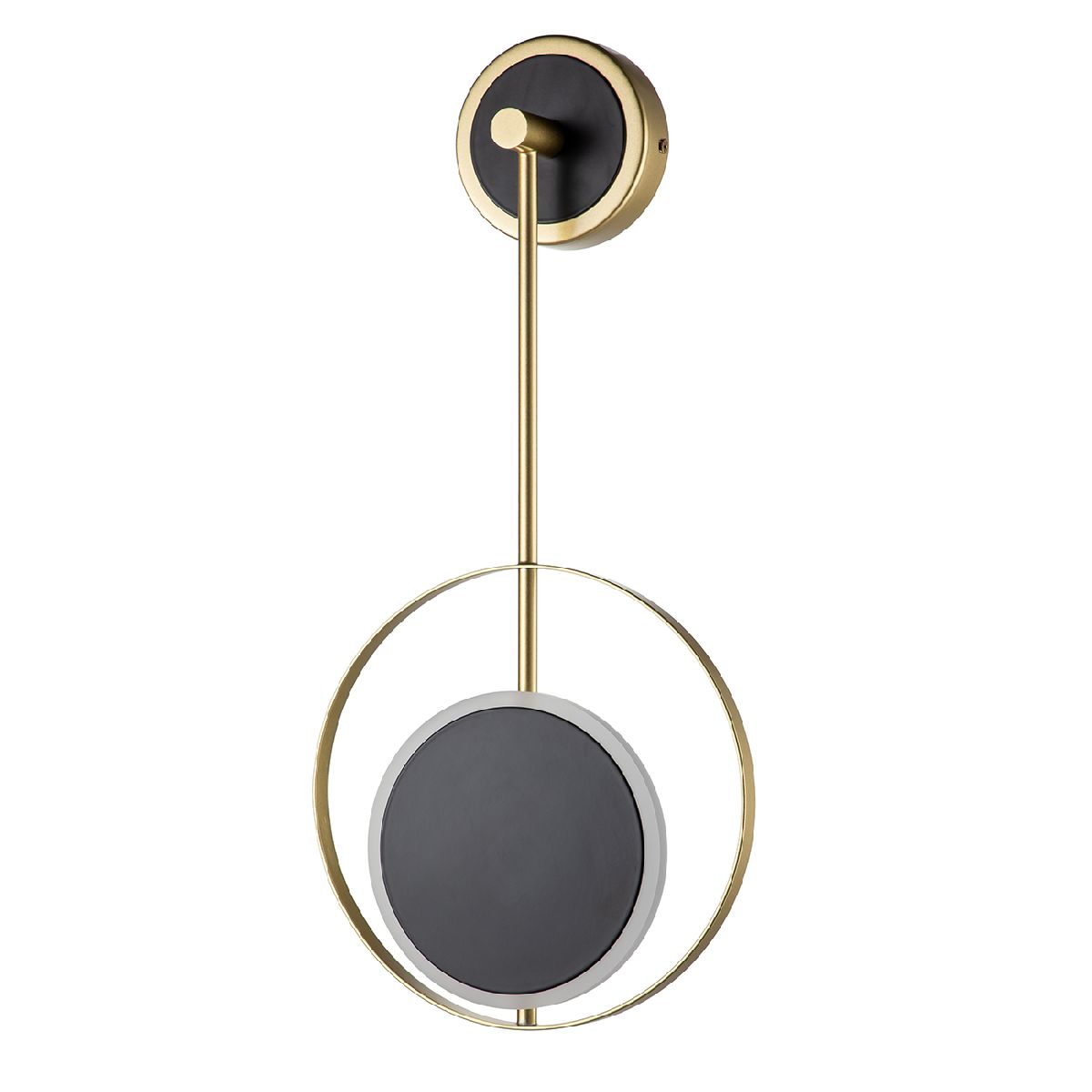 настенный светильник escada hypnosis 10206/sg led black/gold