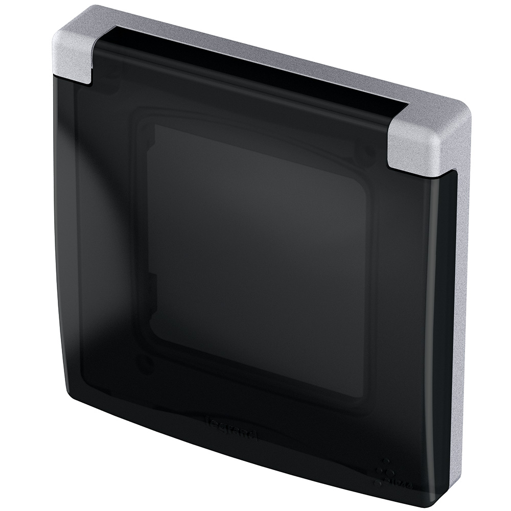 рамка с защитной крышкой legrand inspiria 673922