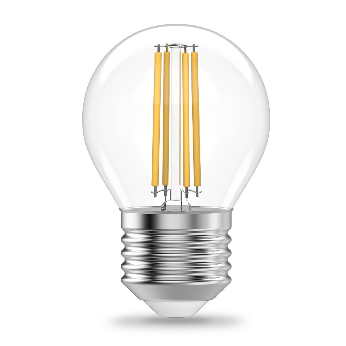 лампа светодиодная gauss filament elementary e27 8w 2700k 52218